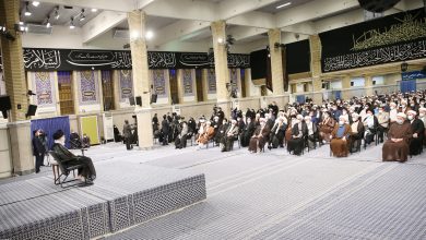 رهبرمعظم انقلاب اسلامی در دیدار شرکت‌کنندگان اجلاس مجمع جهانی اهل بیت(ع):جمهوری اسلامی ، اژدهای هفت‌سر استکبار را عقب راند