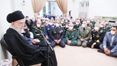 رهبر انقلاب در دیدار فرماندهان نیروهای مسلح: اگر عقلایی عمل شود، به شکست کشاندن محاسبات دشمن امکان پذیر است 7 | نقش نیوز رهبر انقلاب در دیدار فرماندهان نیروهای مسلح: اگر عقلایی عمل شود، به شکست کشاندن محاسبات دشمن امکان پذیر است