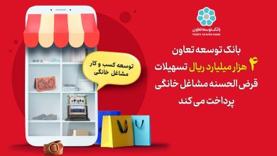 بانک توسعه تعاون و مشاغل خانگی