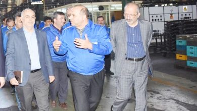 مدیر عامل ایران خودرو از نیرومحرکه بازدید کرد