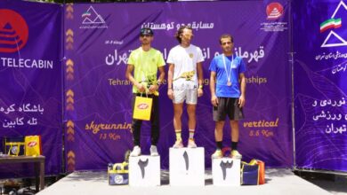 به همت هیات کوهنوردی تهران مسابقات دوی کوهستان برگزار شد