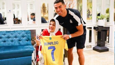 پیراهن اهدایی رونالدو به فاطمه حمامی کجاست؟ 5 | نقش نیوز پیراهن اهدایی رونالدو به فاطمه حمامی کجاست؟