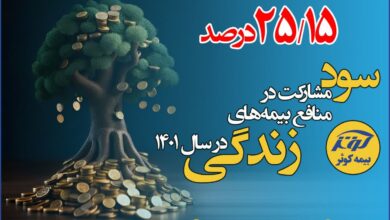 اعلام نرخ سود قطعی بیمه های زندگی بیمه کوثر