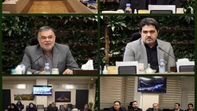 تودیع و معارفه مدیرکل اداره کل برنامه ریزی و سرمایه انسانی معاونت خدمات شهری