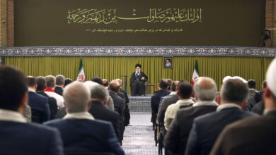 دیدار رهبر معظم انقلاب با دست‌اندرکاران کنگره ۲۴ هزار شهید خوزستان