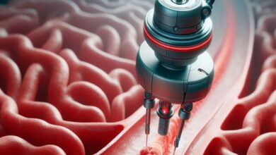  رباتی که رگ‌ها را باز می کند