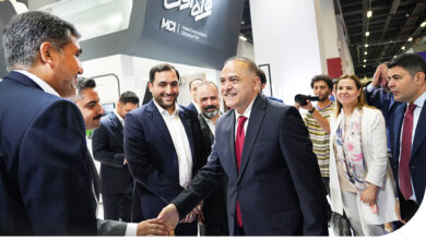 حضور معاون وزیر حمل‌ونقل و زیرساخت ترکیه در غرفه همراه اول