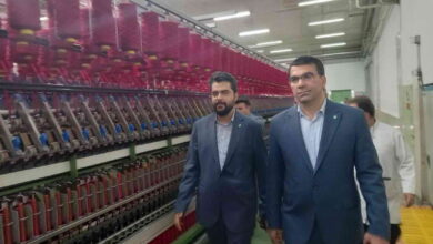  بازدید مدیر عامل بانک توسعه تعاون از گروه کارخانجات زمرد مشهد