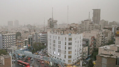 هوای تهران آلوده است
