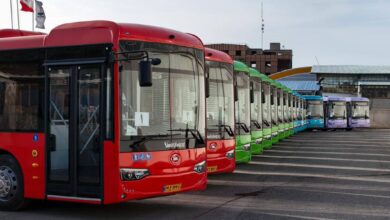 اتوبوسهای تولید گروه بهمن به پایتخت رسید 5 | نقش نیوز اتوبوسهای تولید گروه بهمن به پایتخت رسید