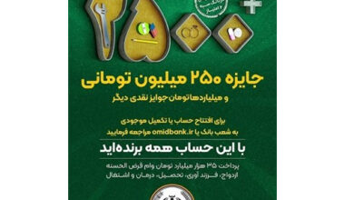 آغاز جشنواره بزرگ حساب های قرض الحسنه پس انداز بانک سپه