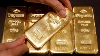 طلای جهانی در بدترین ماه در بیش از یک سال گذشته