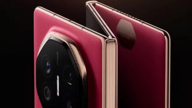 اولین گوشی تاشوی جهان با دو لولا