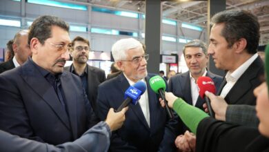 بازدید معاون اول رئیس جمهور از غرفه ایمیدرو