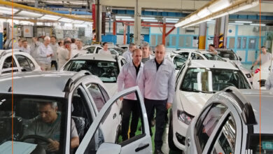 بازدید مدیرعامل سایپا از خطوط تکمیلکاری 6 | نقش نیوز بازدید مدیرعامل سایپا از خطوط تکمیلکاری