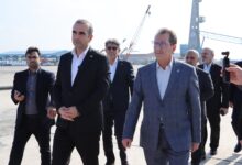 تأکید بر توسعه همکاریهای بندری و دریایی در شمال کشور 2 | نقش نیوز بازدید معاون وزیر راه و شهرسازی از زیرساخت_های بندری و لجستیكی منطقه آزاد انزلی