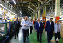 بازدید مدیرعامل و اعضای هیأت‌مدیره بانک پارسیان از شرکت سایپا