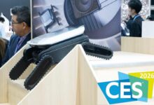 جاروبرقی رباتیک با پاهای ترسناک!